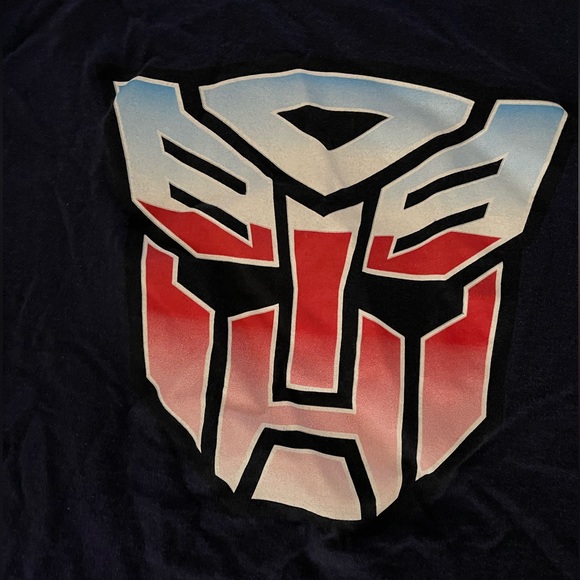 Transformers Autobots Logo T-Shirt: Optimus Prime: Adult Large: Hasbro - Picture 2 of 3